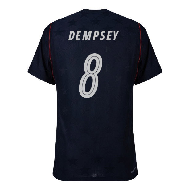 2026-2027 USA USMNT Match Away Authentic Shirt (Dempsey 8)-SoccerKits Hub | Buy Soccer Jerseys Online